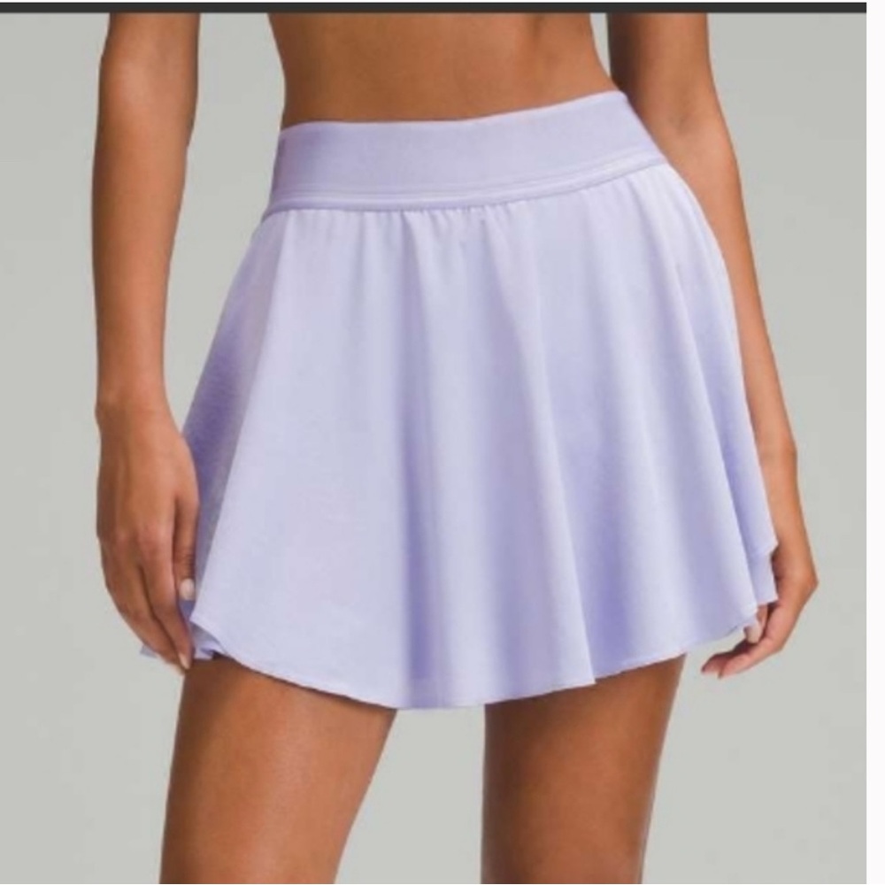 Lululemon Court Rival High-Rise Skirt *Long tennis skirt lilac smoke lavender